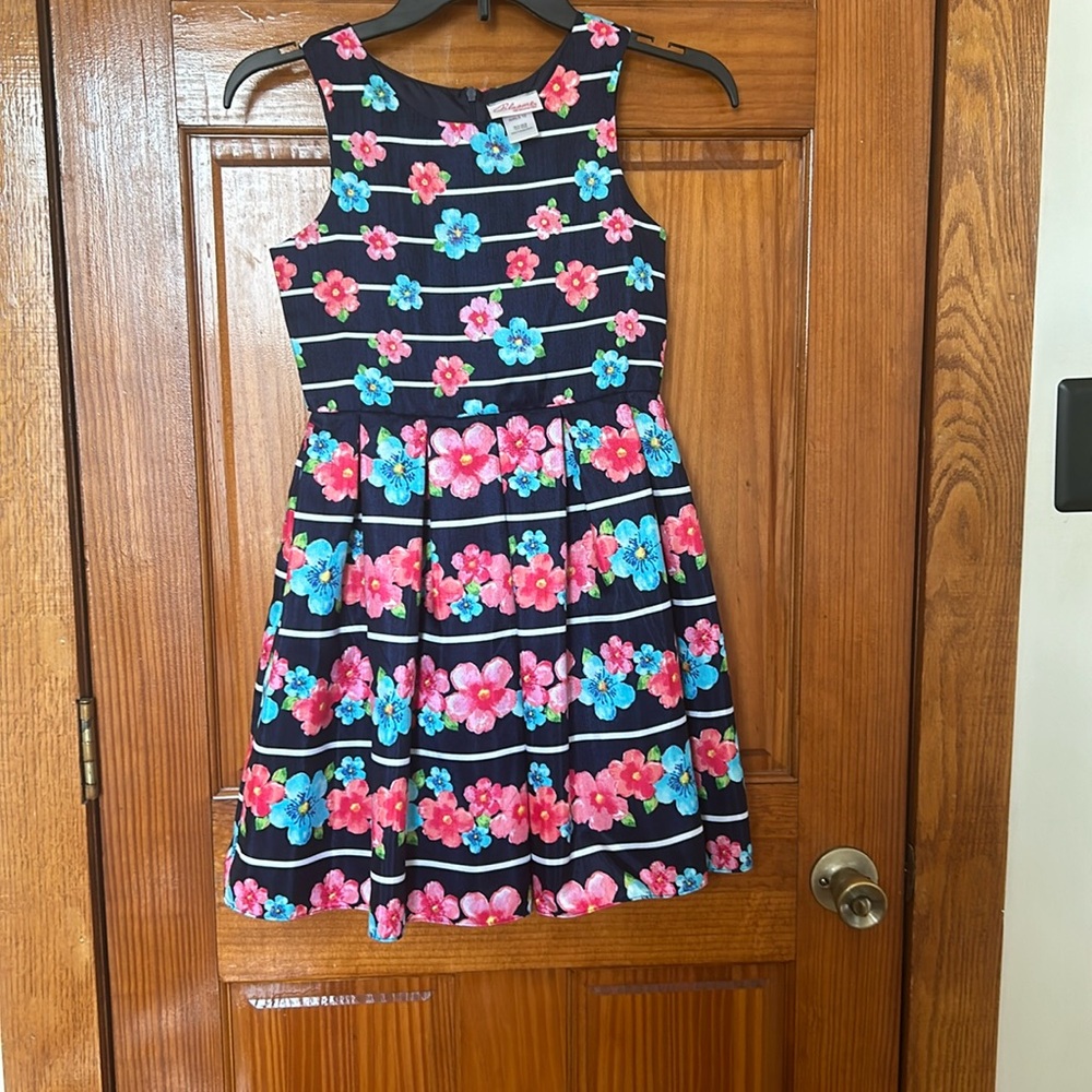 Flower formal kids dress